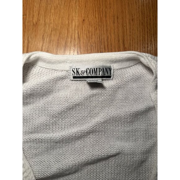 Vintage Sk & Company Size Small Crochet  Cardigan - Picture 4 of 7